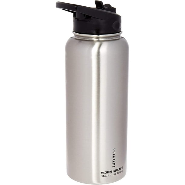 Fifty/Fifty 40oz Double Wall Vacuum Insulated Sport Water Bottle Fifty/Fifty 40oz Double Wall Vacuum Insulated Sport Water Bottle